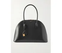 Sac De Jour Duffle Leather Tote - Black
