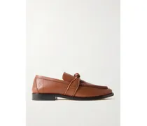 Astaire Loafers Aus Leder Mit Knoten - Braun