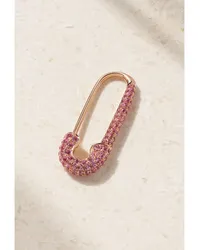 ANITA KO Safety Pin Ohrring aus 18 Karat  mit Saphiren Roségold