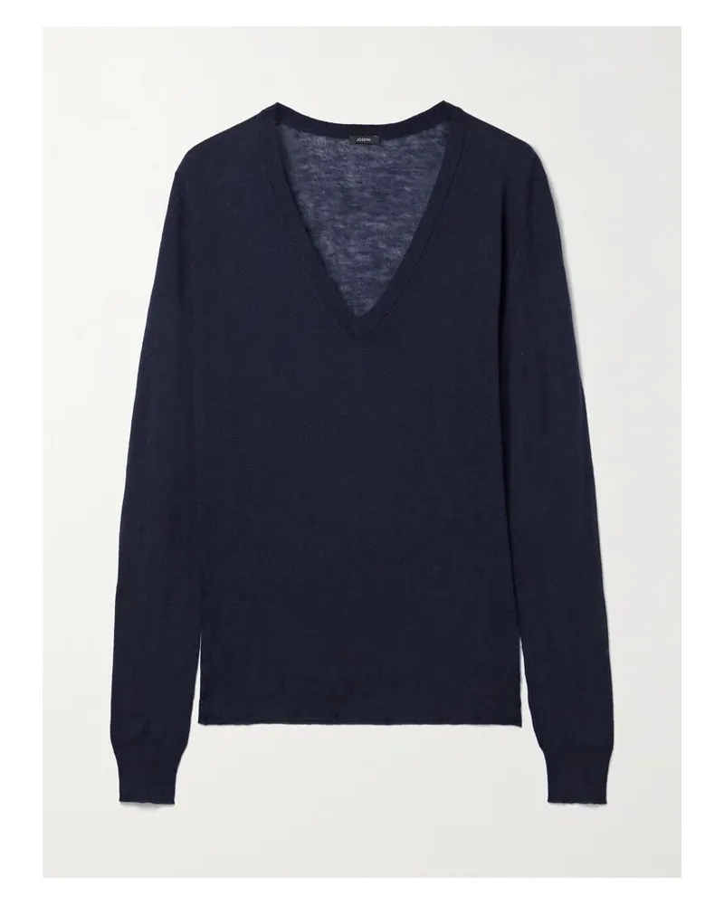 Joseph Cashair Kaschmirpullover - Blau Blau