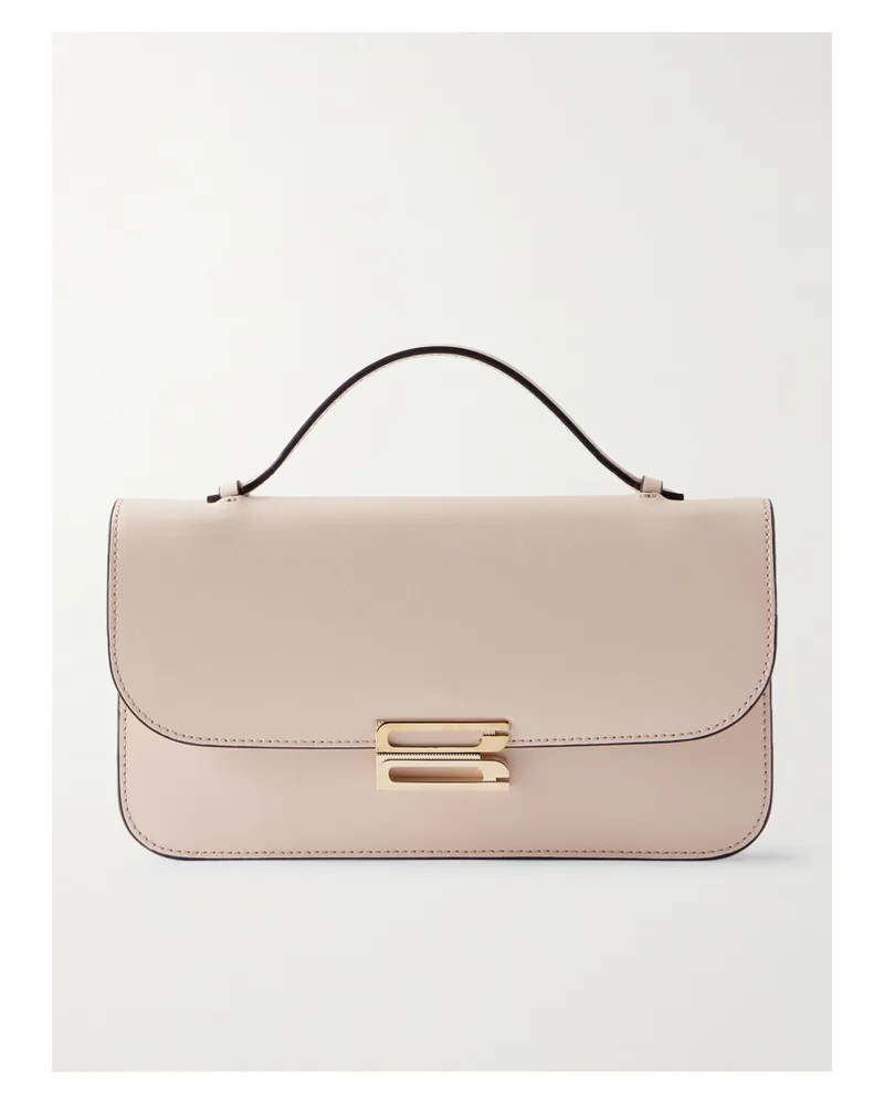 Victoria Beckham Dorian Leather Clutch - Pink Pink