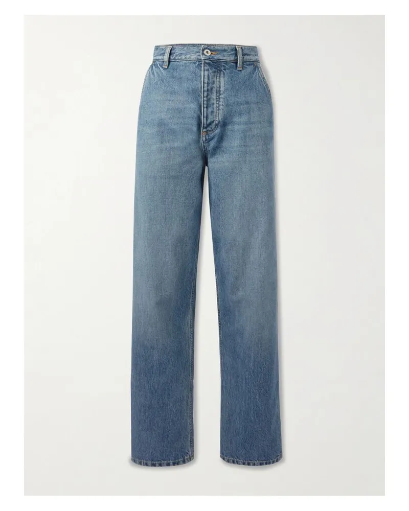 Bottega Veneta Jeans Mit Weitem Bein - Blau Blau