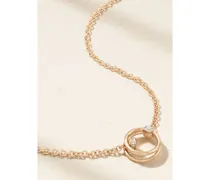 Together Kette Aus 18 karat Roségold Mit Rhodiumauflage Und Diamanten