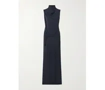 Maxikleid Aus Stretch-jersey - Blau