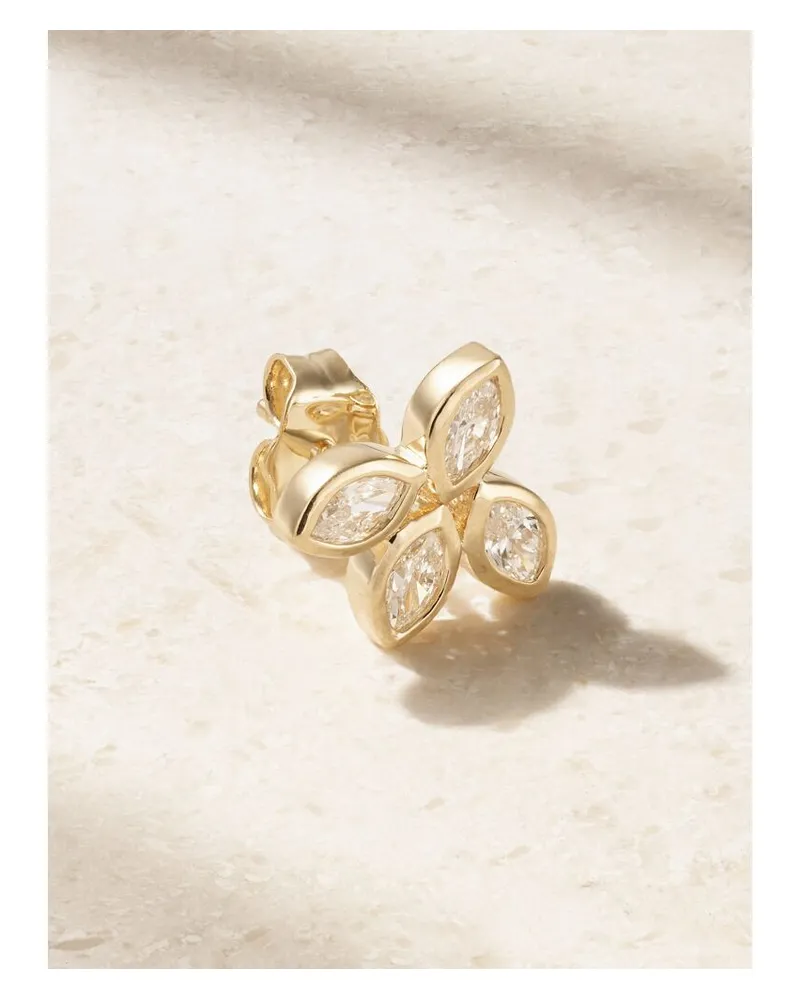 Sydney Evan Einzelner Ohrring Aus 14 Karat Gold Mit Diamanten Gold