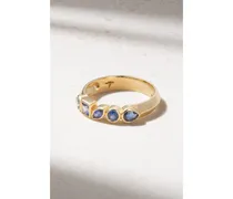 Sorellina Monroe Ring aus 18 Karat  mit Saphiren Gold