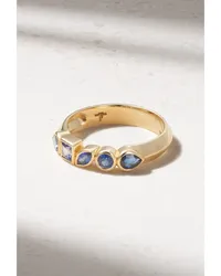 Sorellina Monroe Ring aus 18 Karat  mit Saphiren Gold