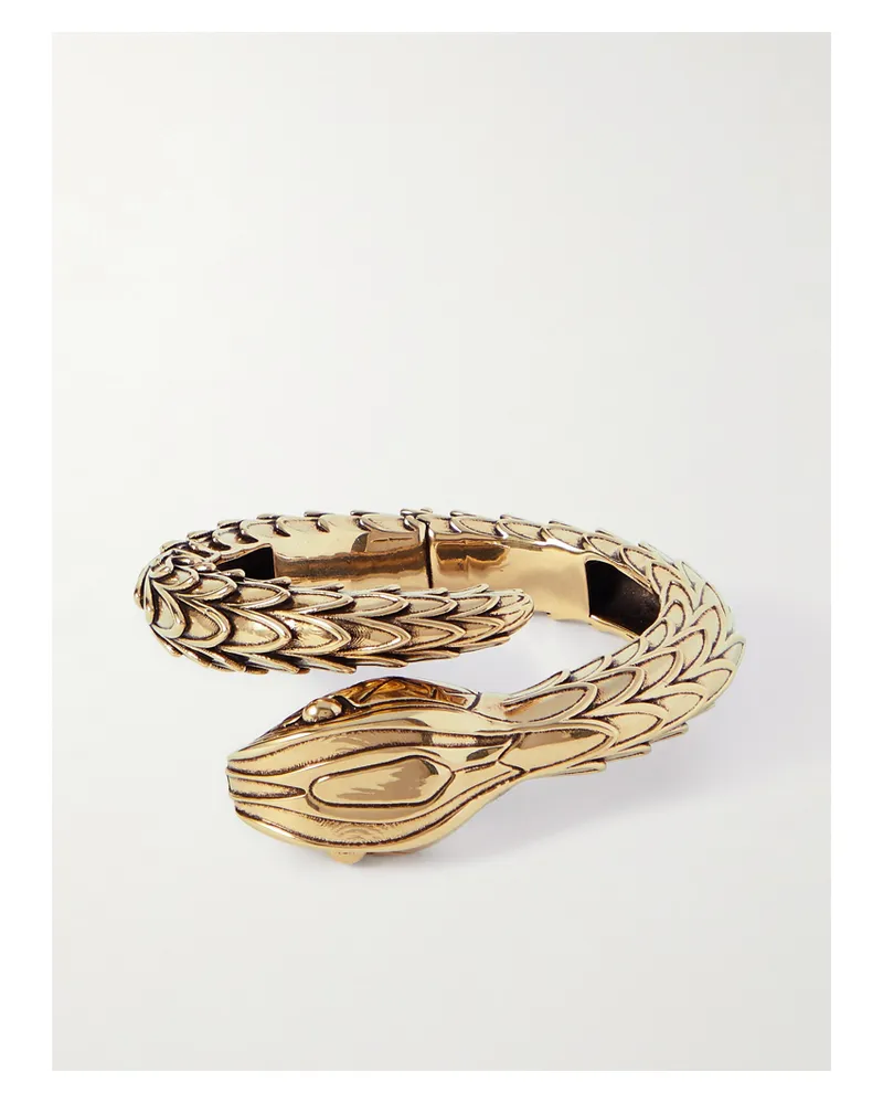 Chloé Snake Goldfarbener Armreif Gold