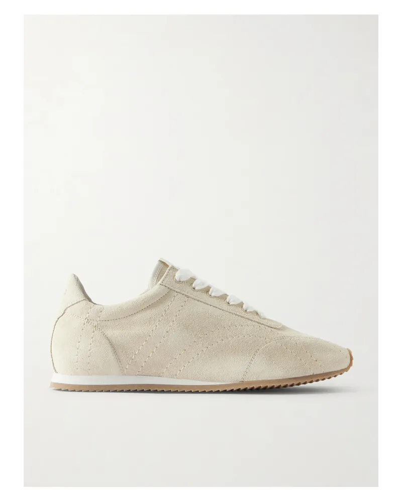 Totême Flex Sneakers Aus Veloursleder - Grau Grau