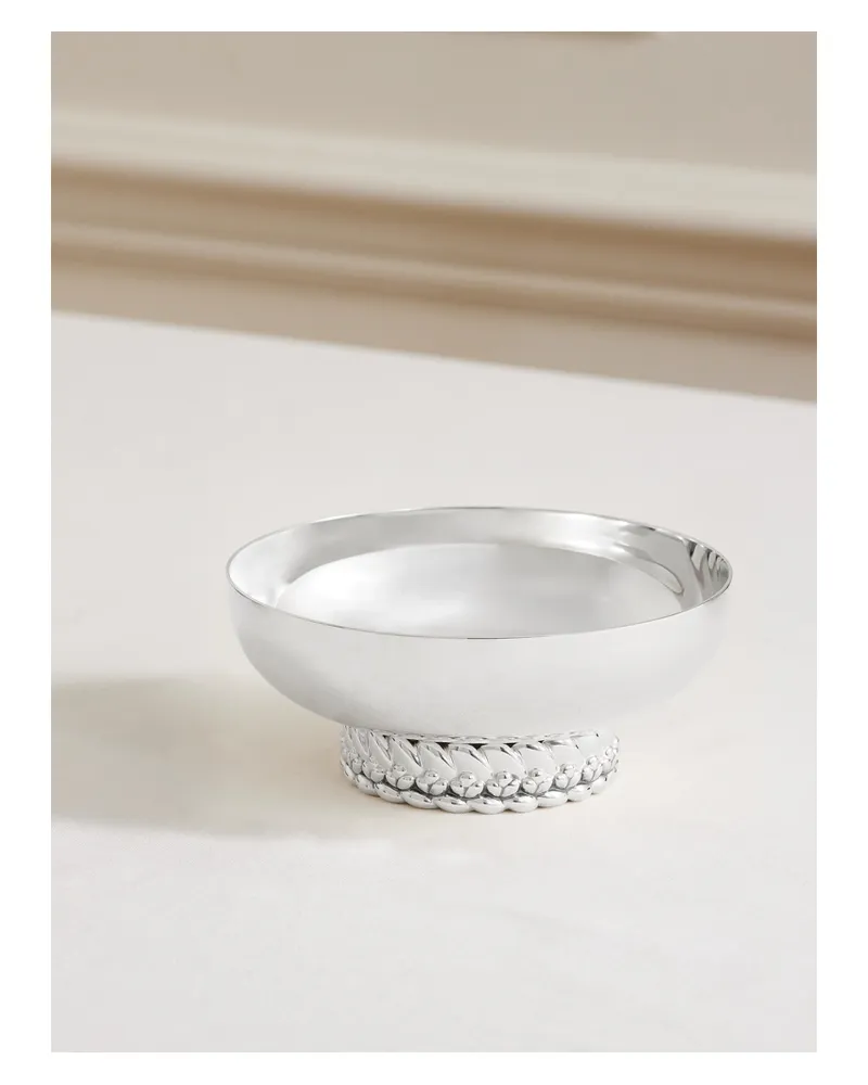 Christofle Babylone Large Silver-plated Bowl Silver