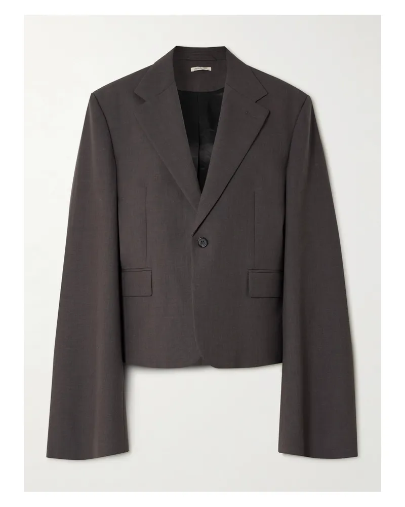 J.W.Anderson Blazer Aus Woll-twill - Braun Braun