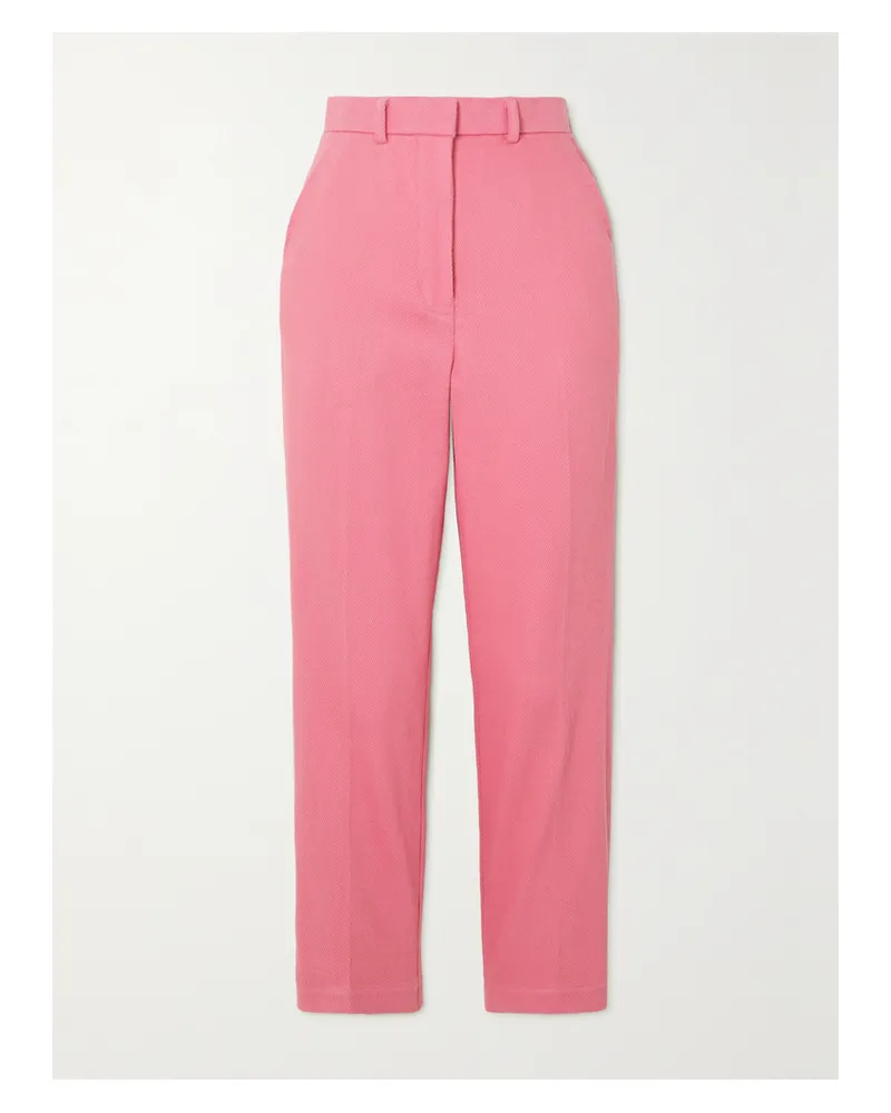 THEBE MAGUGU Hose Mit Geradem Bein Aus Wolle - Pink Pink