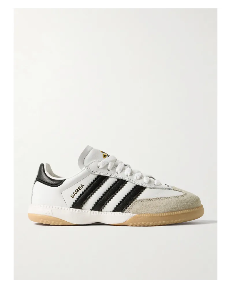 adidas Samba Mn Sneakers aus Leder Weiß