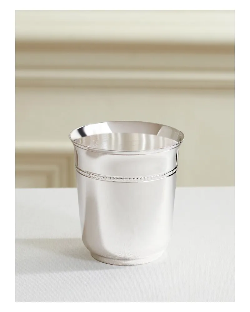 Christofle Versilberter Becher Silber