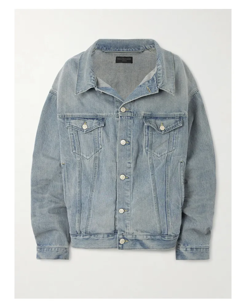 Balenciaga Denim Jacket - Blue Blue
