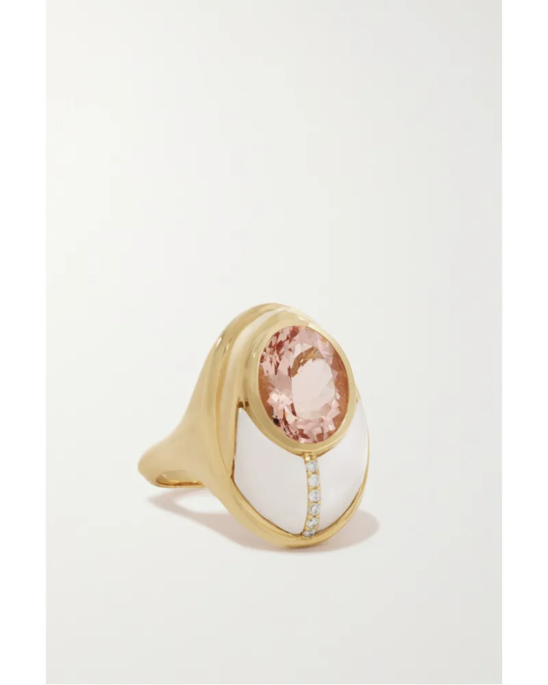 Mason and Books Love Bugs Ring aus 14 Karat Gold