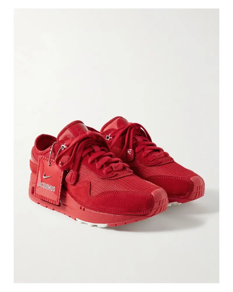 Nike Jacquemus Air Max 1 Sp Sneakers aus Mesh Rot