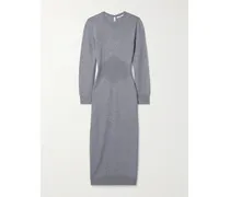 Midikleid Aus Kaschmir - Grau