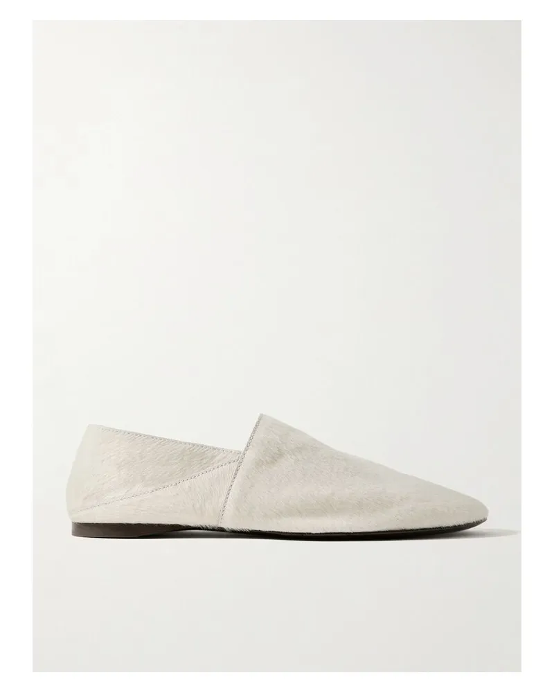 TOVE Pascale Flache Schuhe Aus Kalbshaar - Ecru Ecru