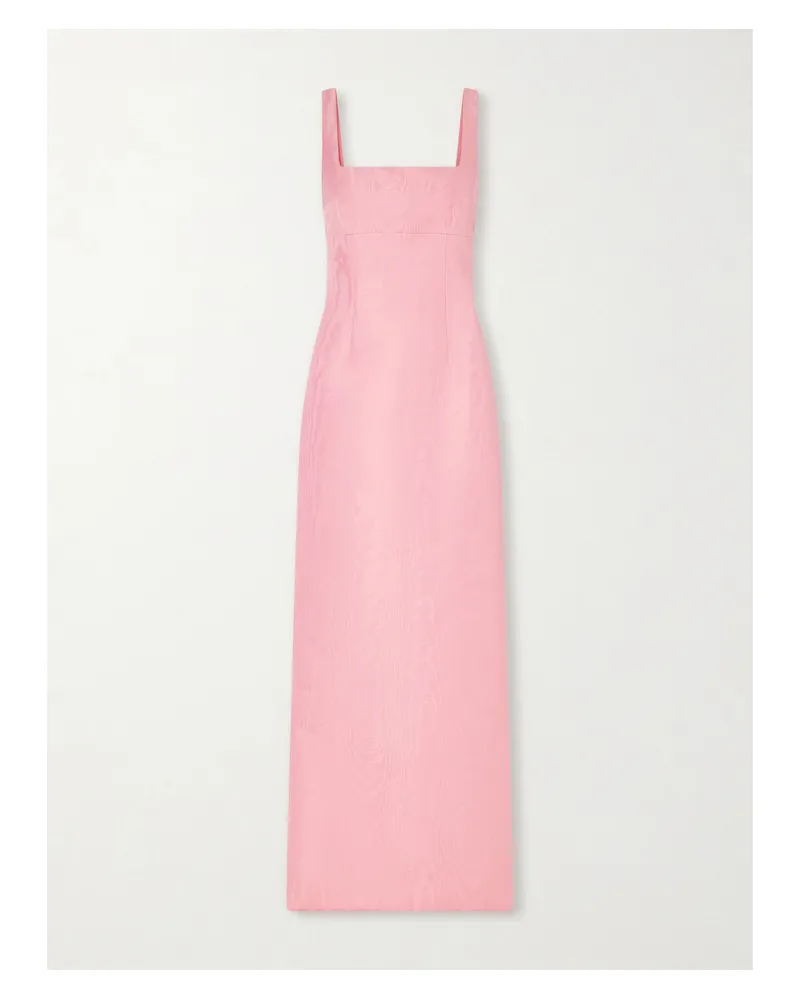 EMILIA WICKSTEAD Micheline Moire Gown - Pink Pink