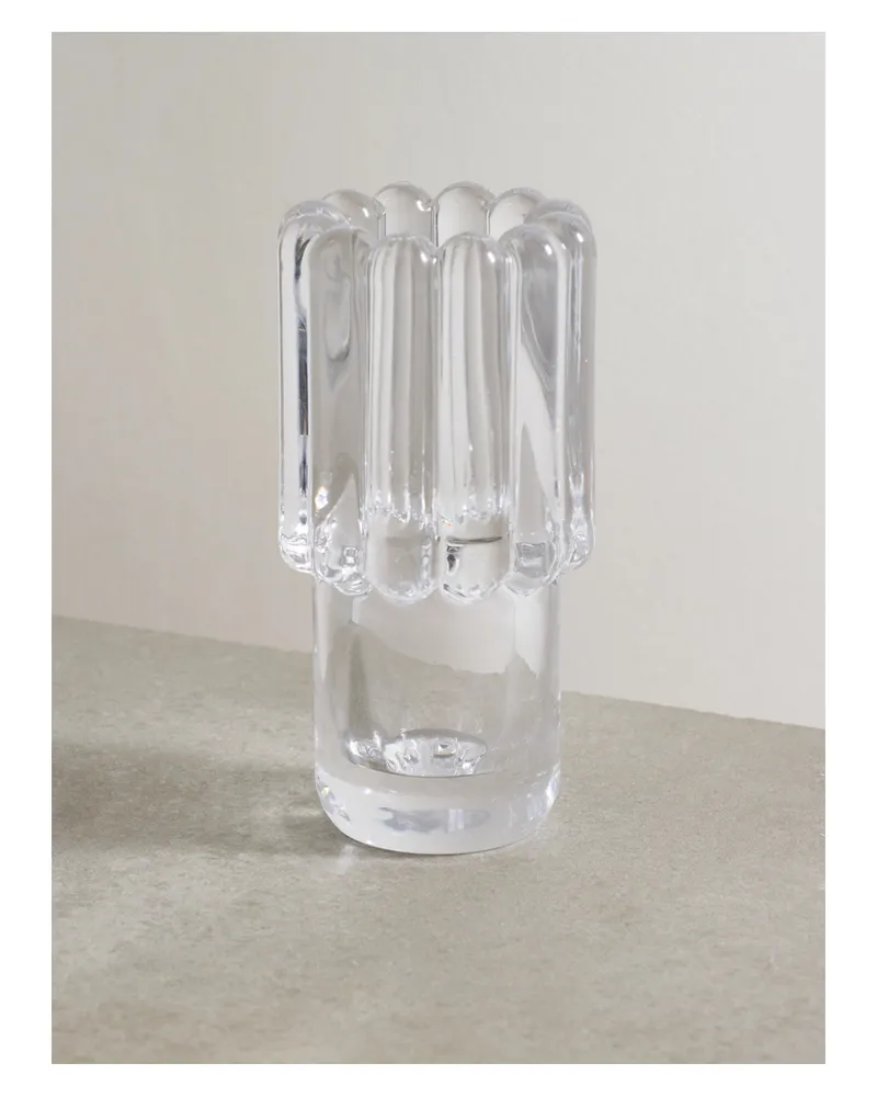 Tom Dixon Press Mittelgroße Vase Aus Glas - Neutral Neutral