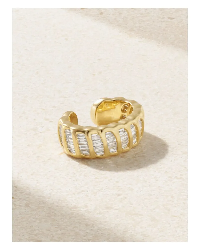 ANITA KO Zoe Ear Cuff Aus 18 Karat Gold Mit Diamanten Gold