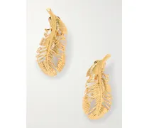 Goldfarbene Ohrclips