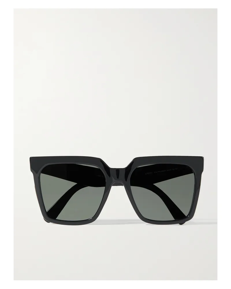Celine Oversized Square-frame Acetate Sunglasses - Black Black