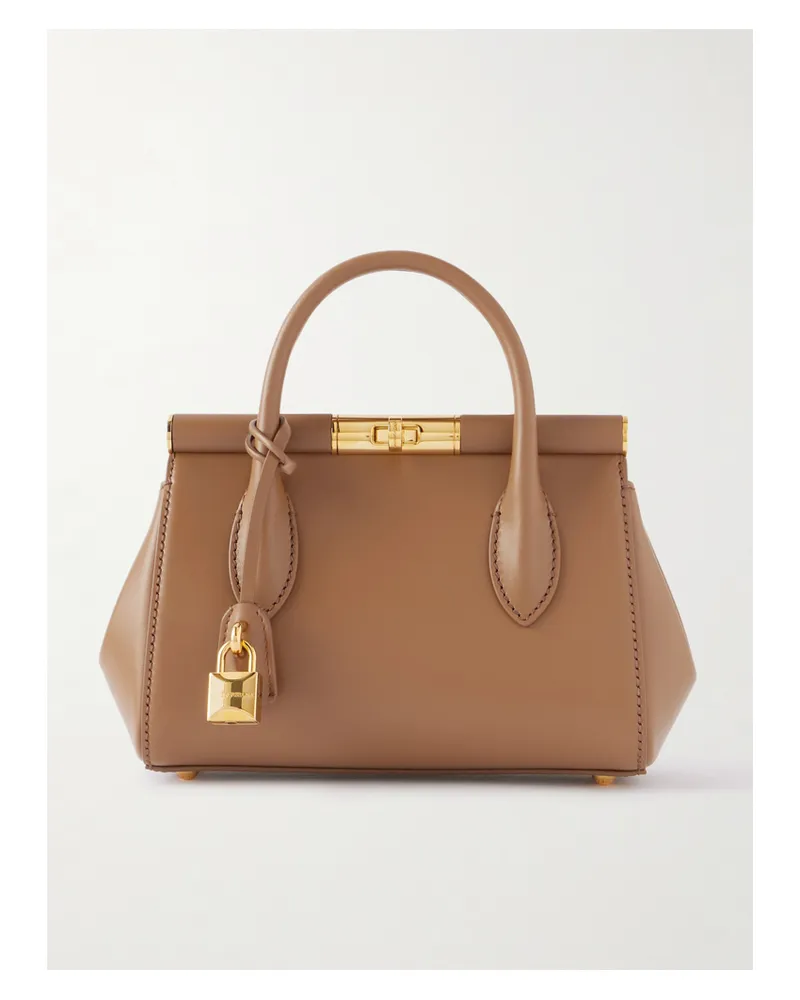 Dolce & Gabbana Marlene Day Mini Tote Aus Leder - Braun Braun