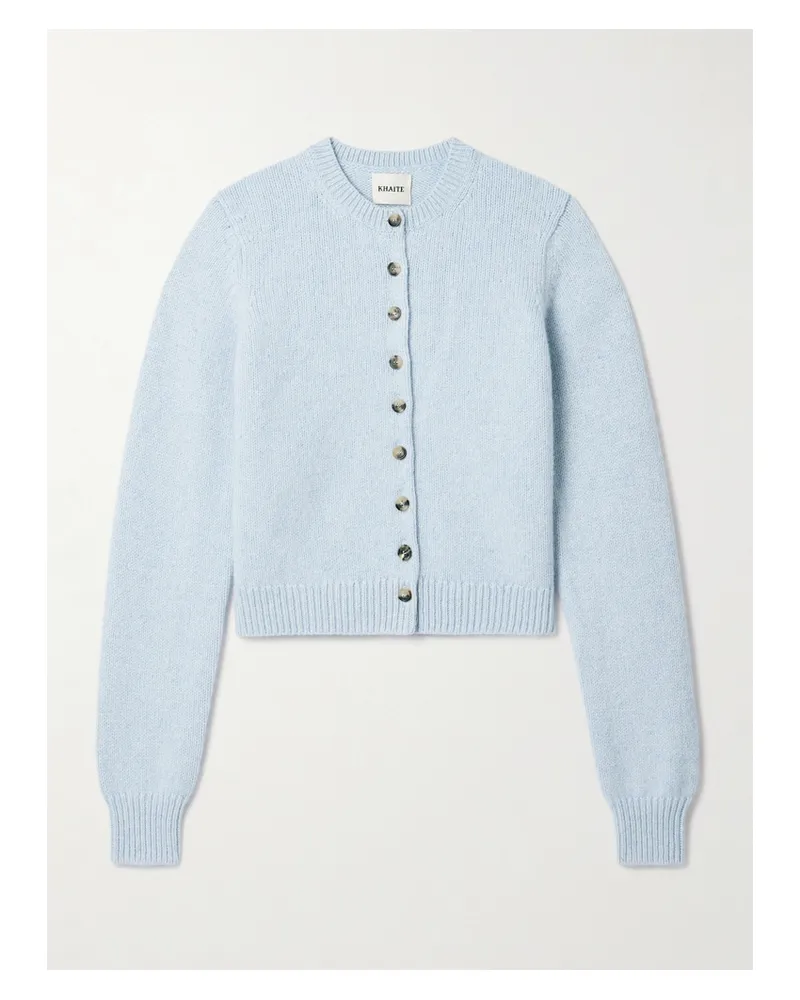 KHAITE Everheart Cardigan Aus Kaschmir - Blau Blau