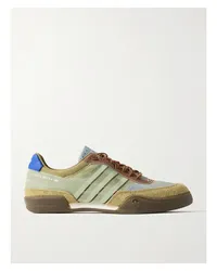 adidas Craig Green Squash Polta Akh Sneakers aus Bedrucktem Mesh, Veloursleder und Leder Braun