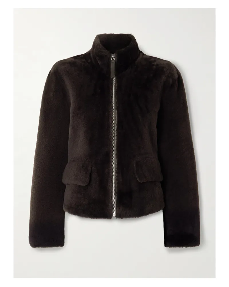 Proenza Schouler Scarlett Jacke Aus Shearling - Braun Braun