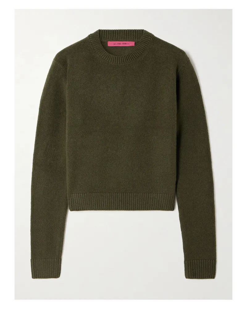 The Elder Statesman Cashmere Sweater - Green Green