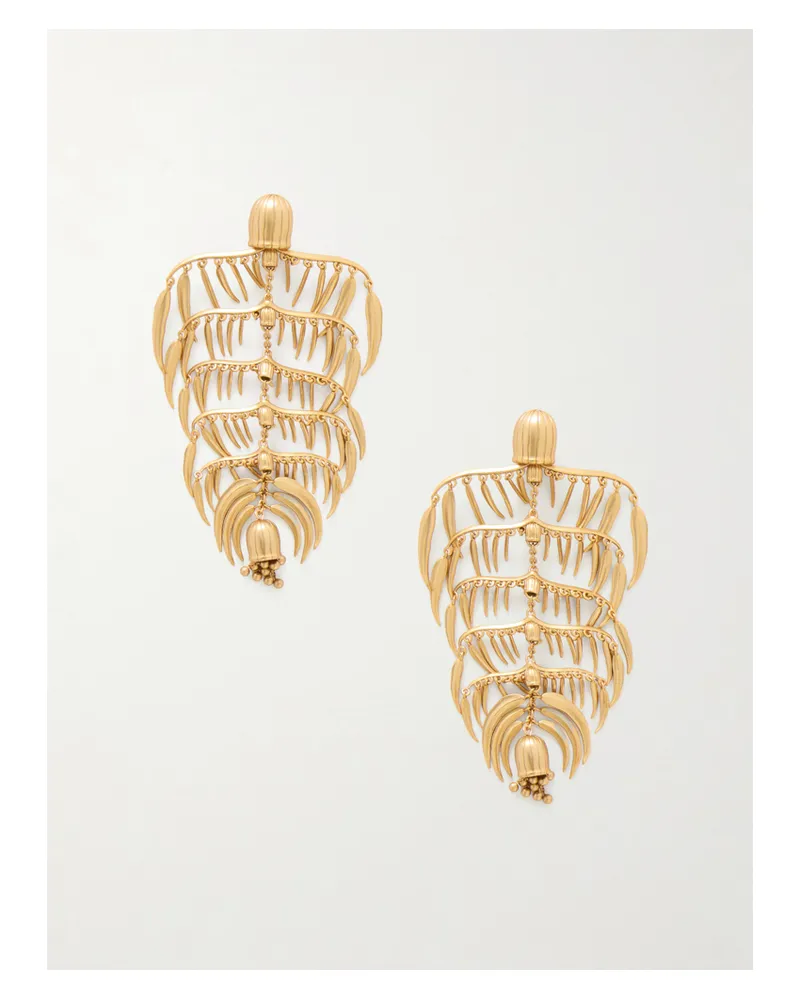 Zimmermann Mira Chandelier Gold-tone Earrings Gold