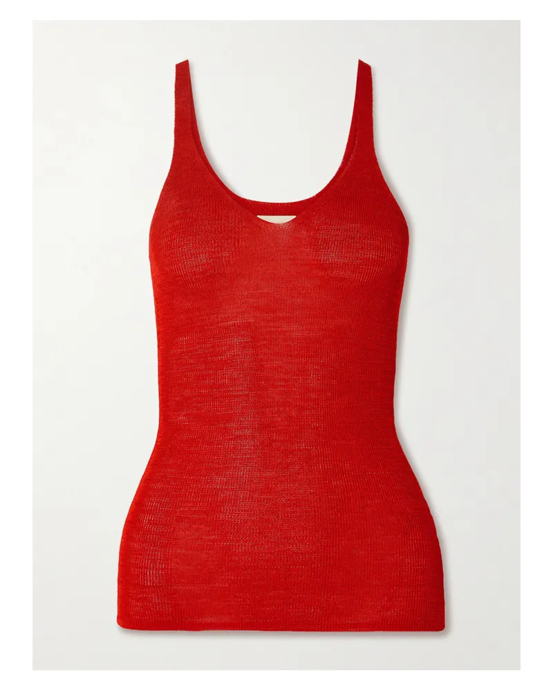 Isabel Marant Marthe Tanktop Aus Strick - Rot Rot