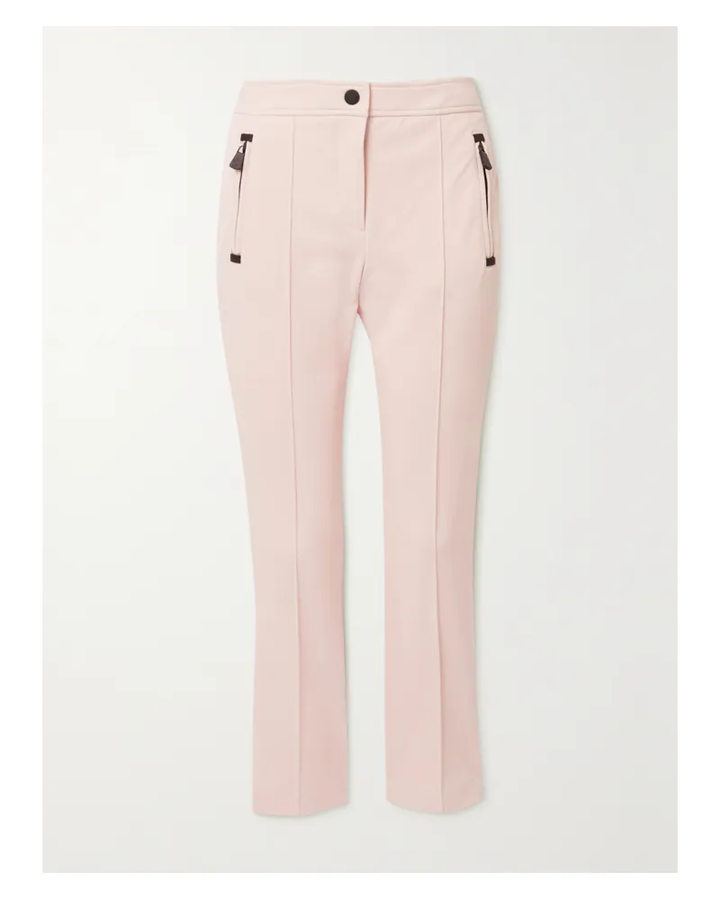 Moncler Sportivo Skihose Mit Schmalem Bein Aus Stretch-twill - Pink Pink