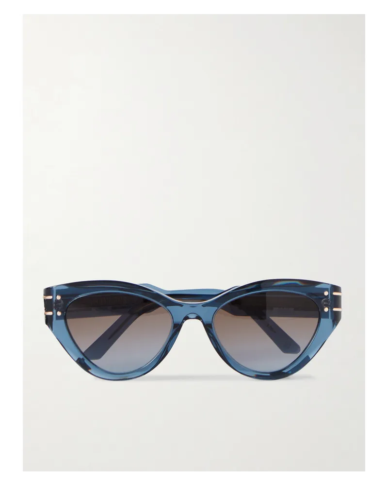 Dior Diorsignature B71 Sonnenbrille Blau