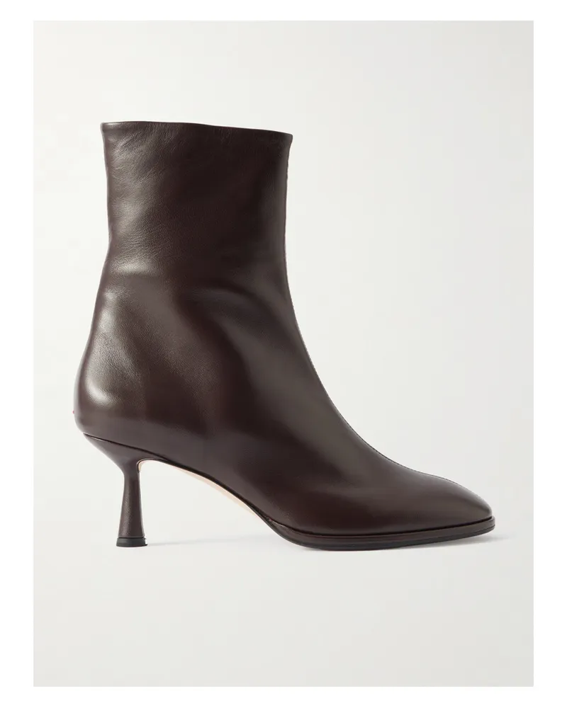aeyde Dorothy Ankle Boots Aus Leder - Braun Braun
