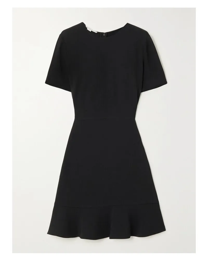 Stella McCartney Net Sustain Minikleid Aus Cady - Schwarz Schwarz