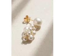 Botticelli Ohrring aus 14 Karat  mit Perlen