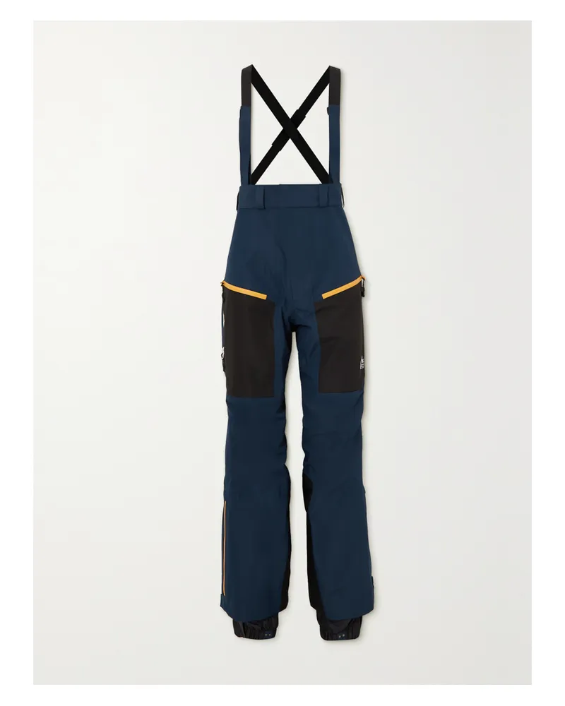 Snow Peak Mountain Of Moods Mehrlagige Skihose Mit Geradem Bein Aus Ripstop Mit Shell-besätzen - Blau Blau