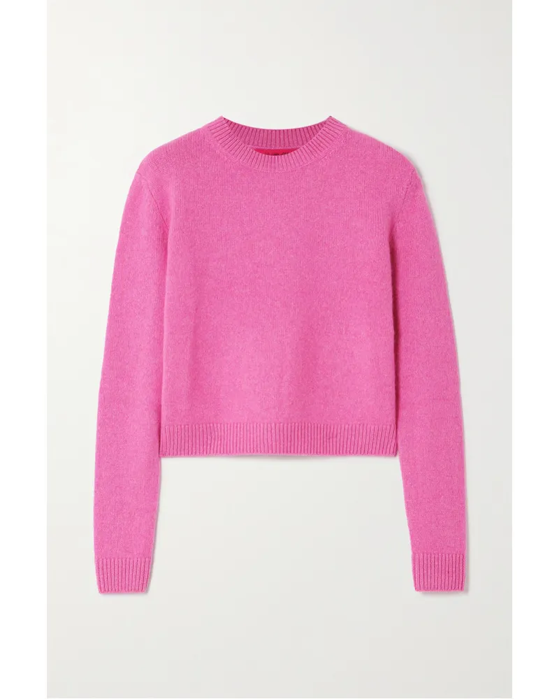 The Elder Statesman Kaschmirpullover Pink