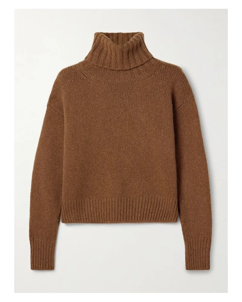 Suzie Kondi Tirana Rollkragenpullover Aus Kaschmir - Braun Braun
