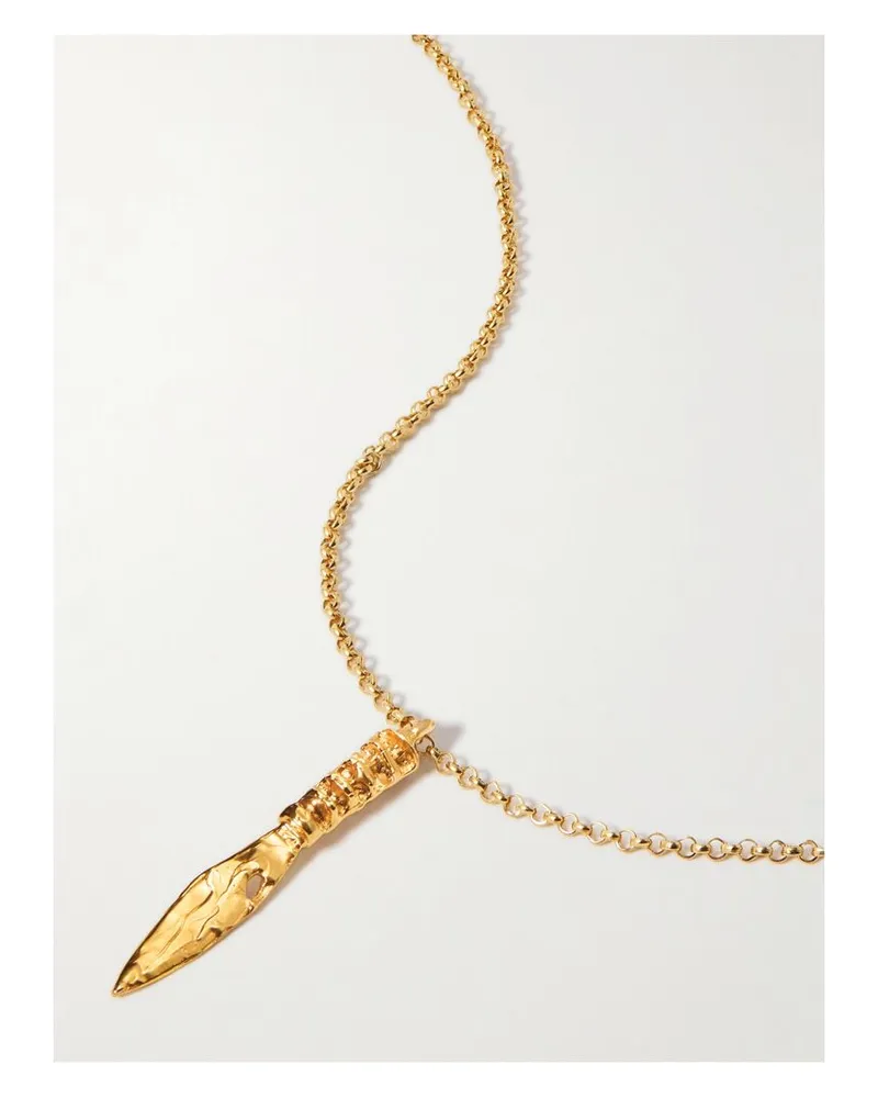 Alighieri The Votive Offerings Vergoldete Kette Gold