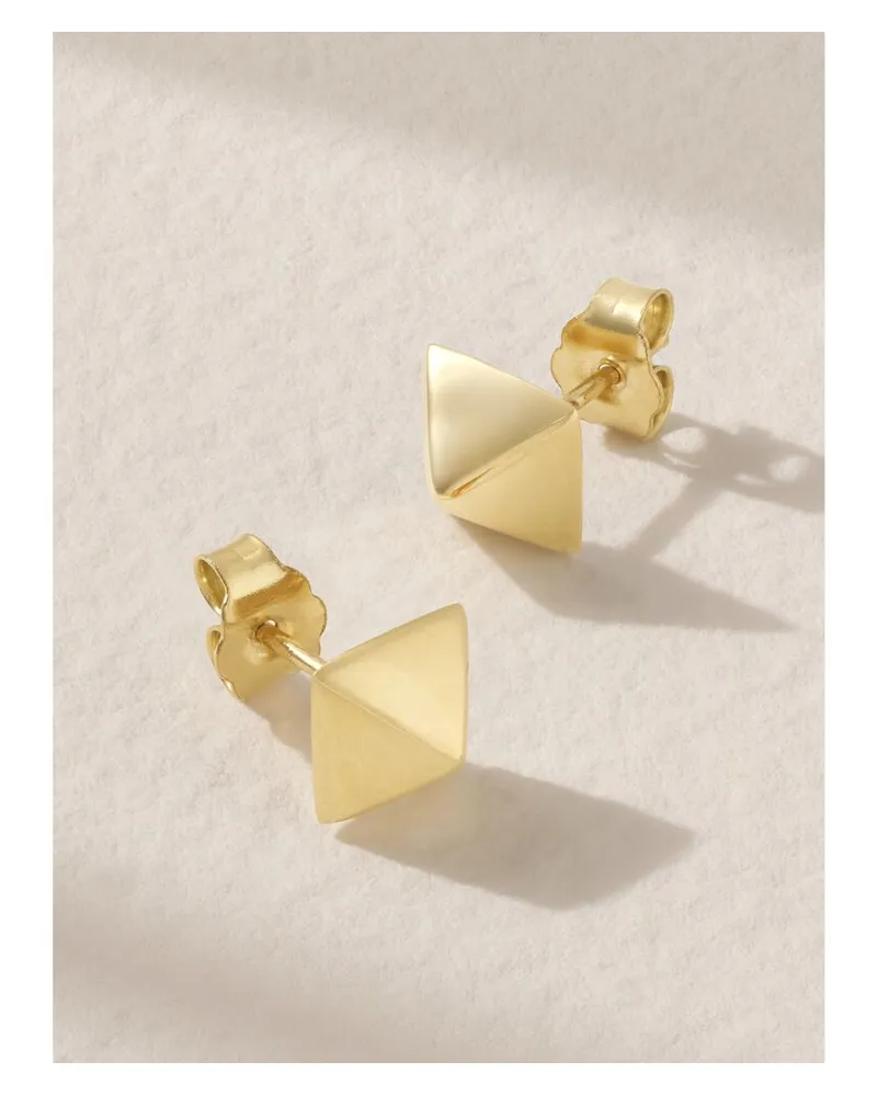 ANITA KO Spike Ohrstecker Aus 14 Karat Gold Gold