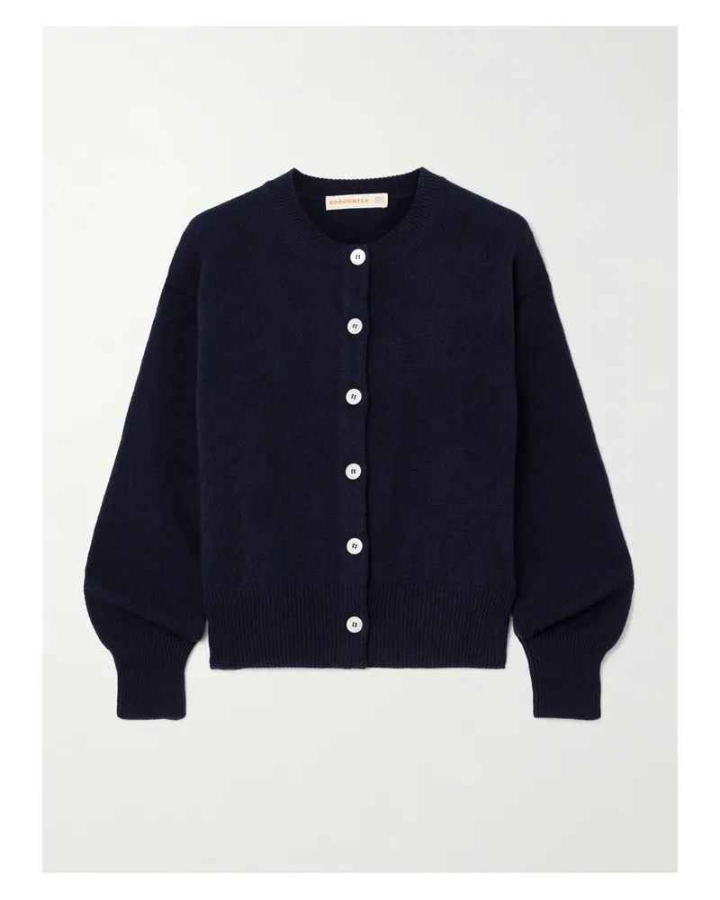 &Daughter Ada Cardigan Aus Wolle - Blau Blau
