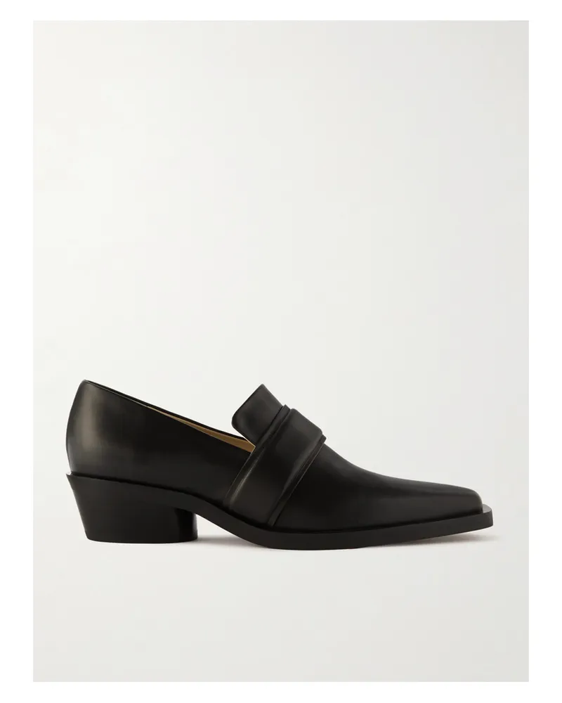 Proenza Schouler Bronco Loafers Aus Leder - Schwarz Schwarz