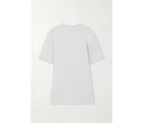 Boyfriend T-shirt – Light Heather Grey – T-shirt aus Stretch-jersey