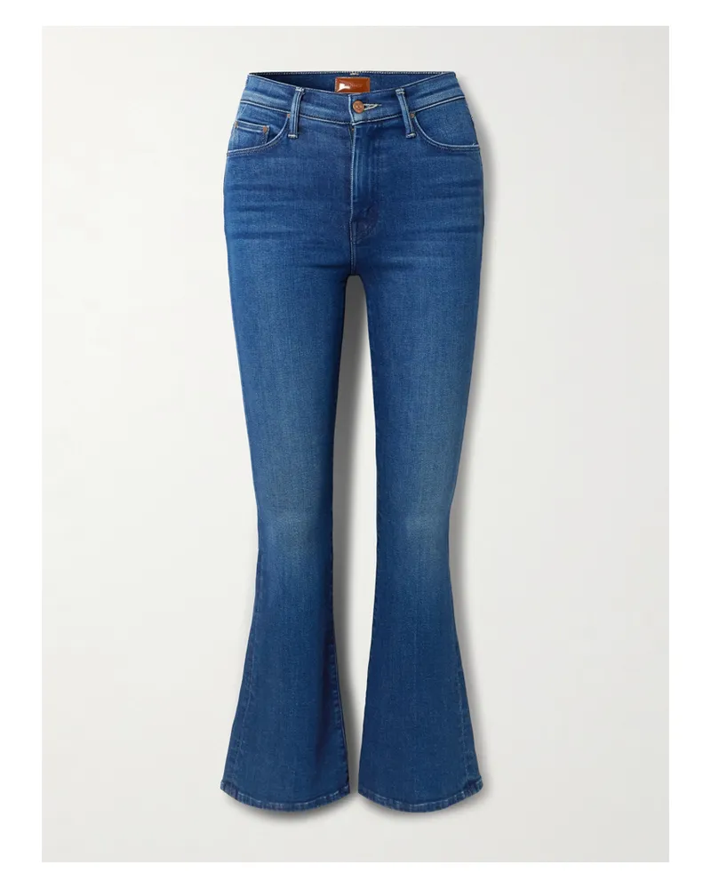 Mother The Weekender Hoch Sitzende Bootcut-jeans - Blau Blau