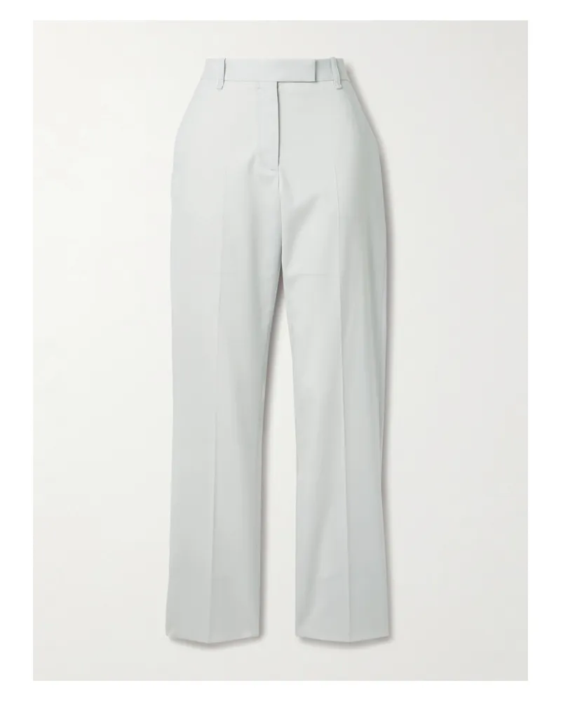 Proenza Schouler Teddy Hose Mit Geradem Bein Aus Baumwoll-twill - Grau Grau